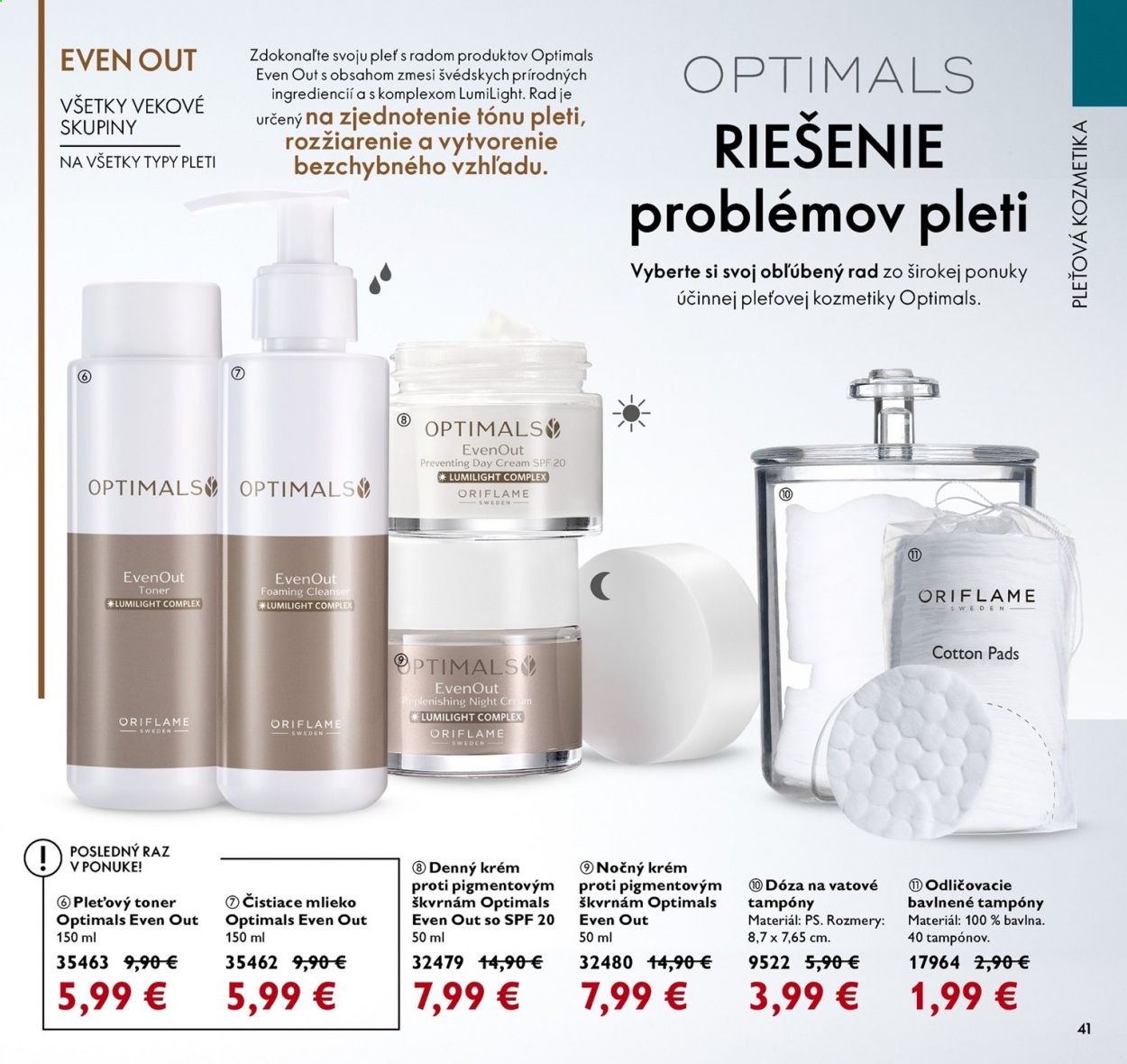 Leták Oriflame - 9.2.2021 - 1.3.2021. Strana 41