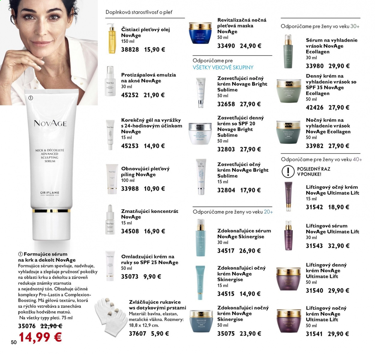 Leták Oriflame - 9.2.2021 - 1.3.2021. Strana 50