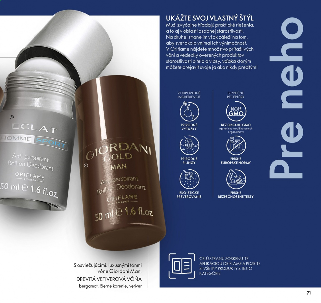 Leták Oriflame - 9.2.2021 - 1.3.2021. Strana 71