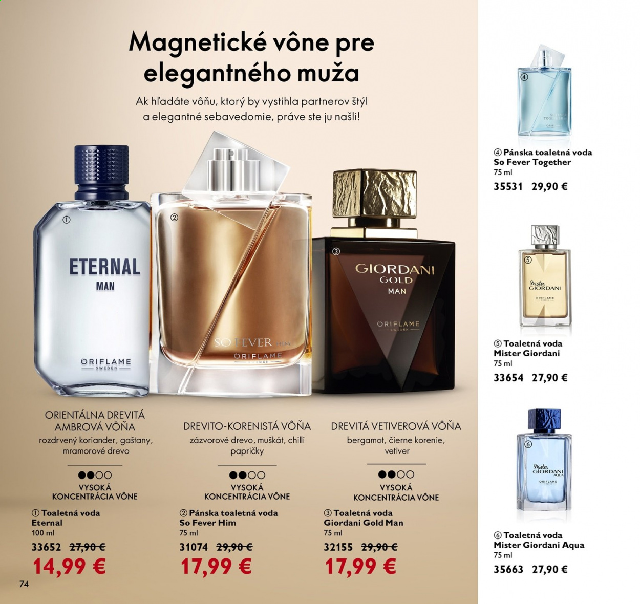 Leták Oriflame - 9.2.2021 - 1.3.2021. Strana 74