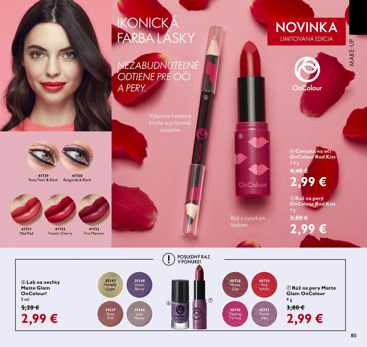 Leták Oriflame - 9.2.2021 - 1.3.2021. Strana 85