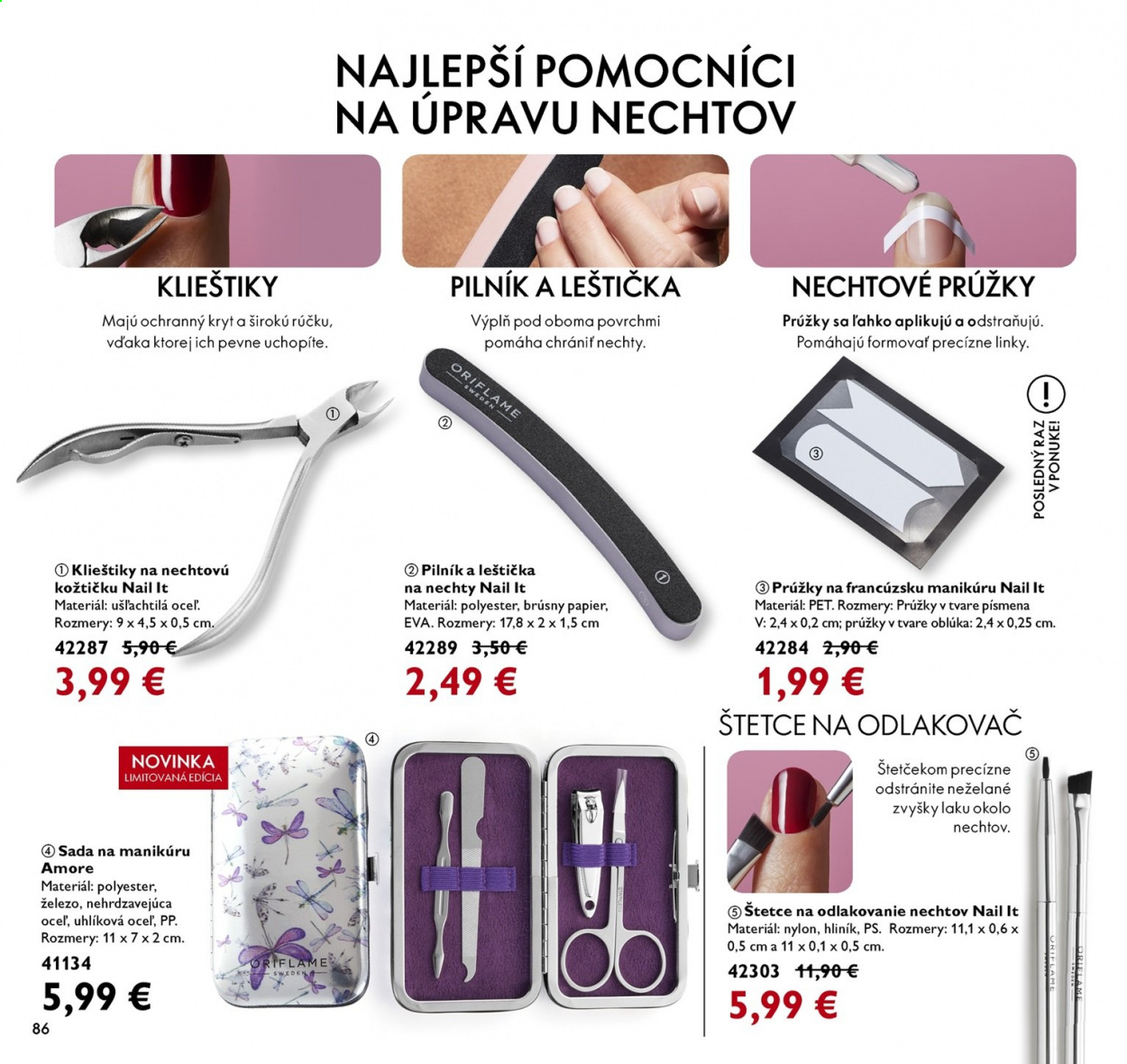 Leták Oriflame - 9.2.2021 - 1.3.2021. Strana 86