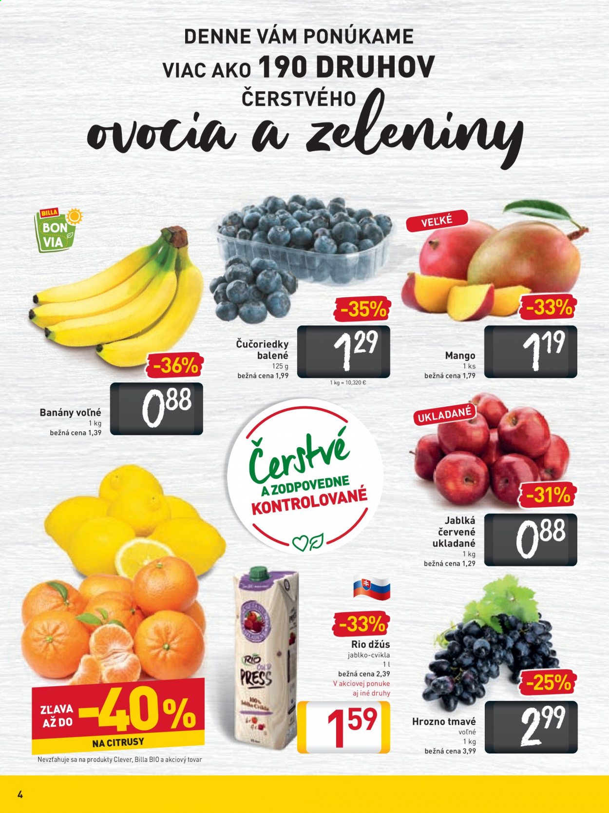 Leták Billa - 10.2.2021 - 16.2.2021. Strana 4