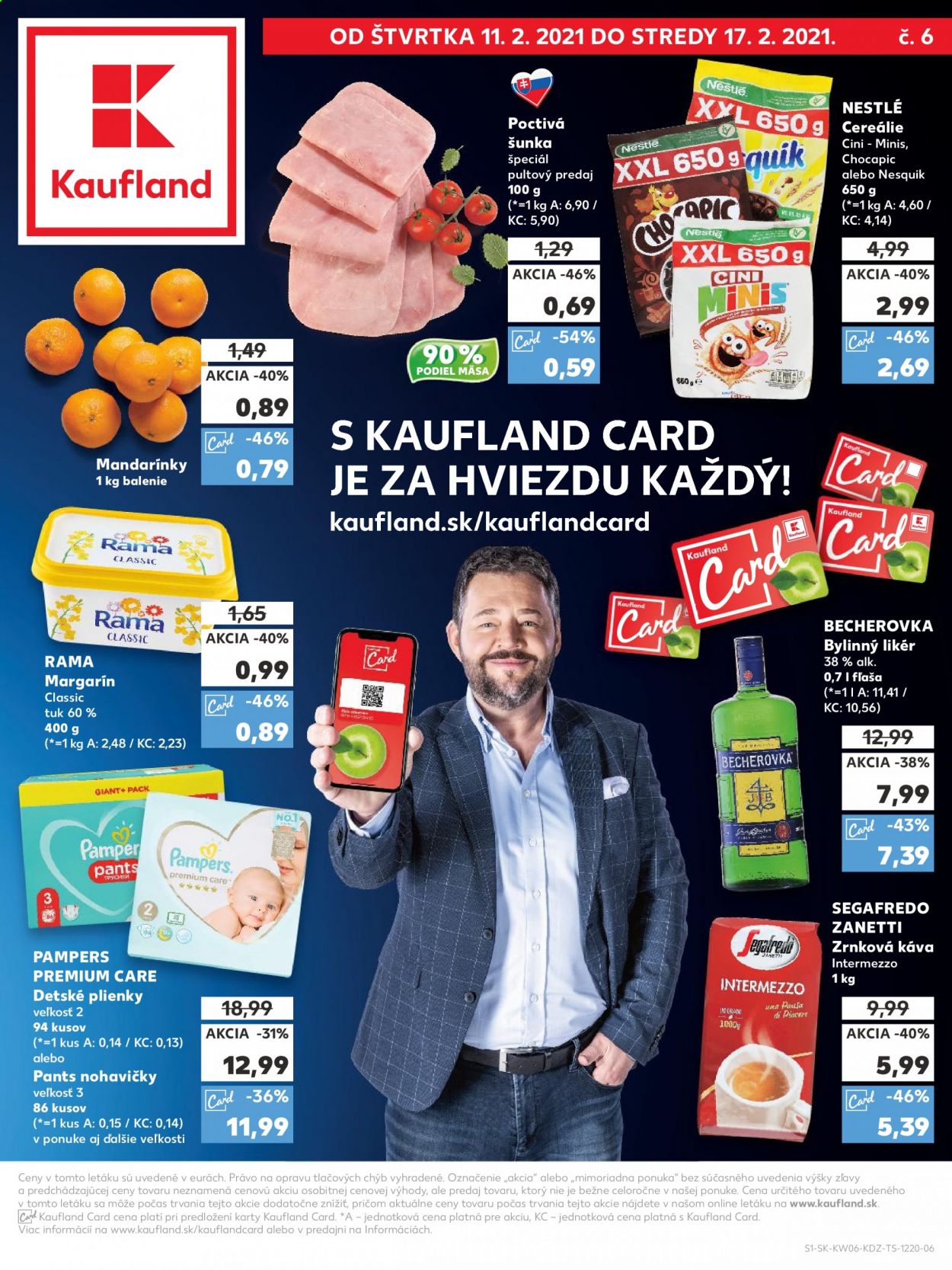 Leták Kaufland - 11.2.2021 - 17.2.2021. Strana 1