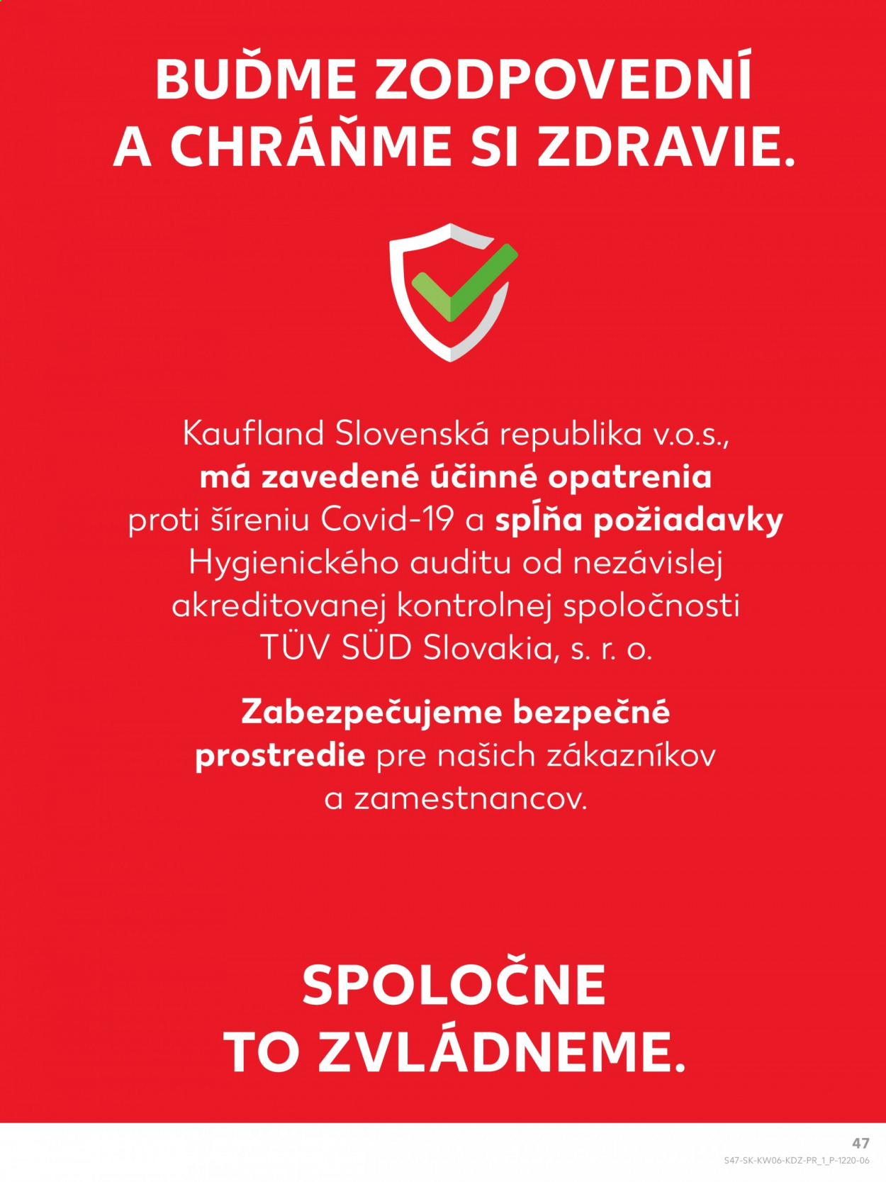Leták Kaufland - 11.2.2021 - 17.2.2021. Strana 47