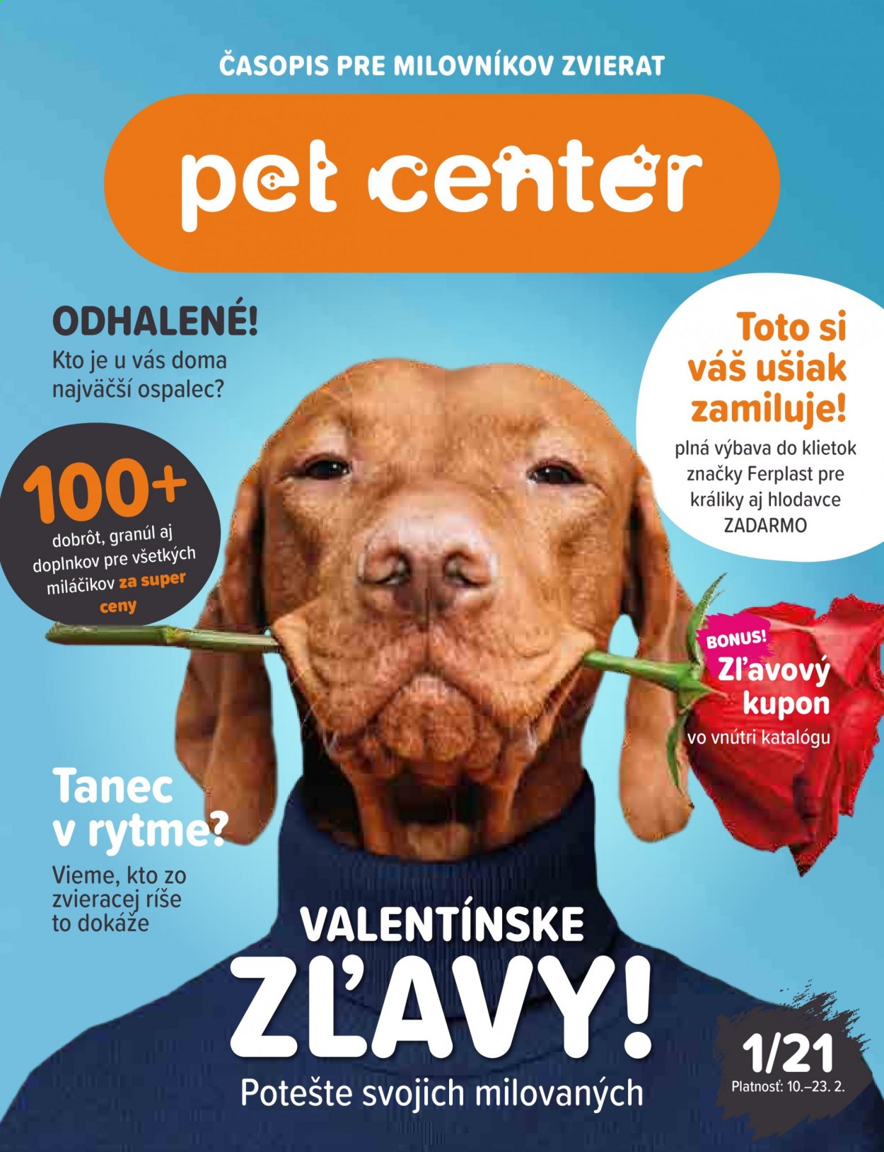 thumbnail - Leták Pet Center - 10.2.2021 - 23.2.2021 - Produkty v akcii - Ferplast. Strana 1.