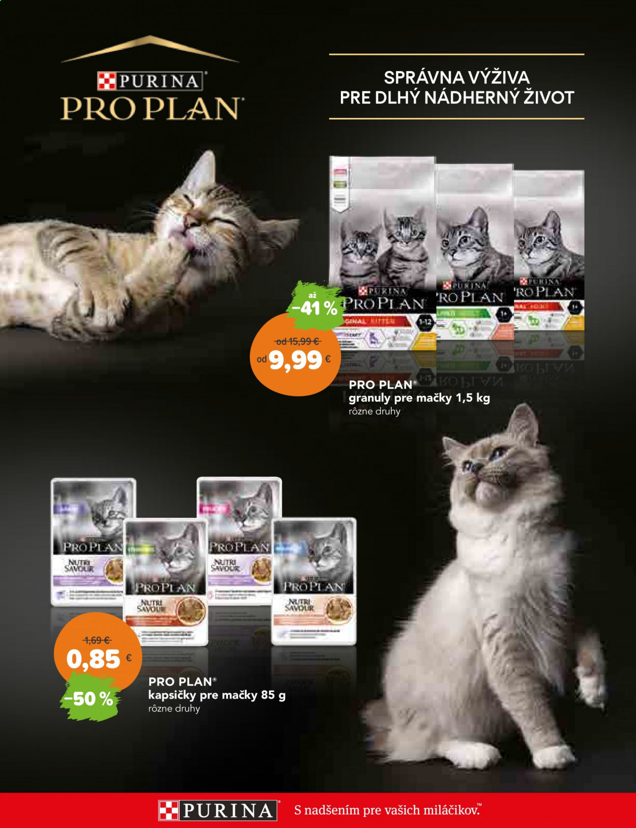 thumbnail - Leták Pet Center - 10.2.2021 - 23.2.2021 - Produkty v akcii - granule pre mačky, kapsičky pre mačky, Purina, Pro Plan. Strana 10.
