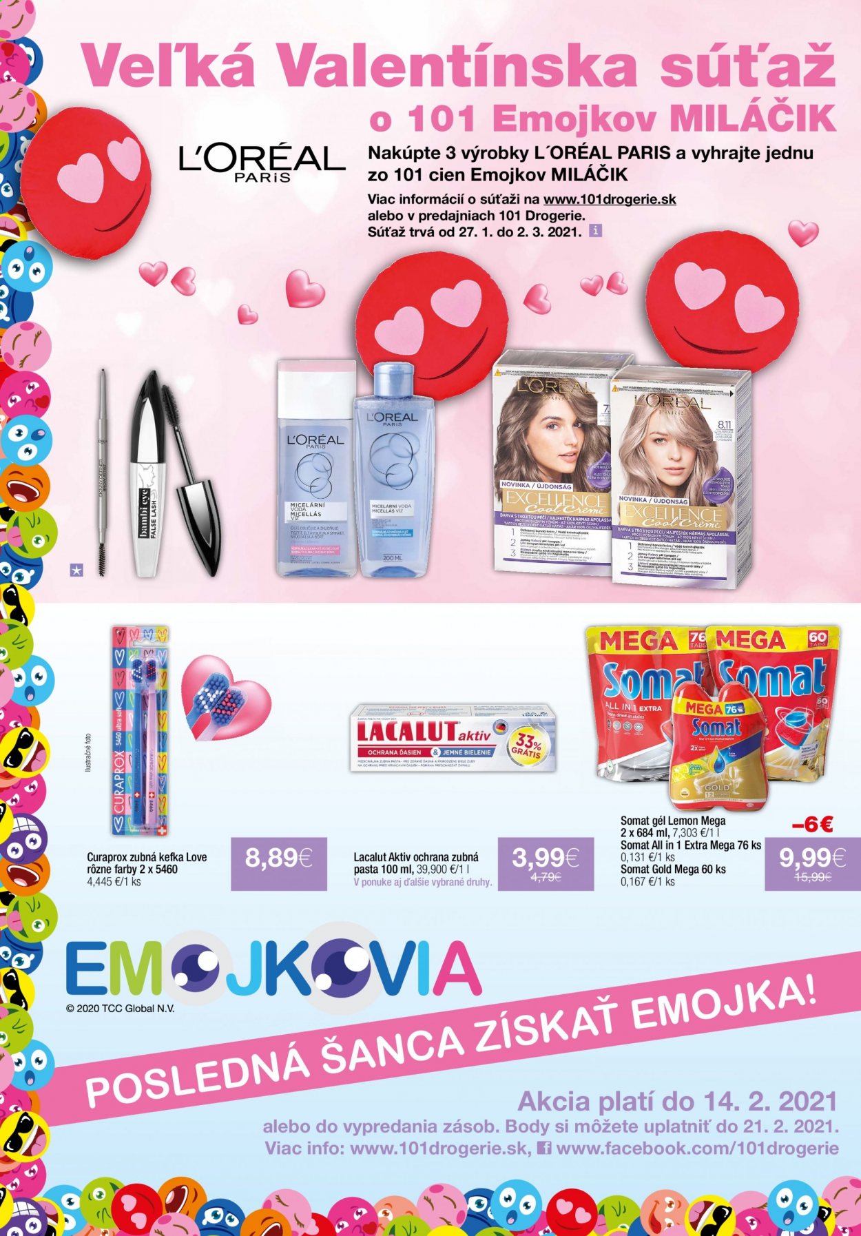 Leták 101 Drogerie - 10.2.2021 - 2.3.2021. Strana 6