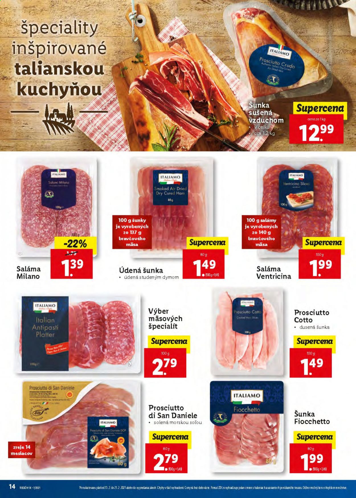 Leták Lidl - 15.2.2021 - 21.2.2021. Strana 13
