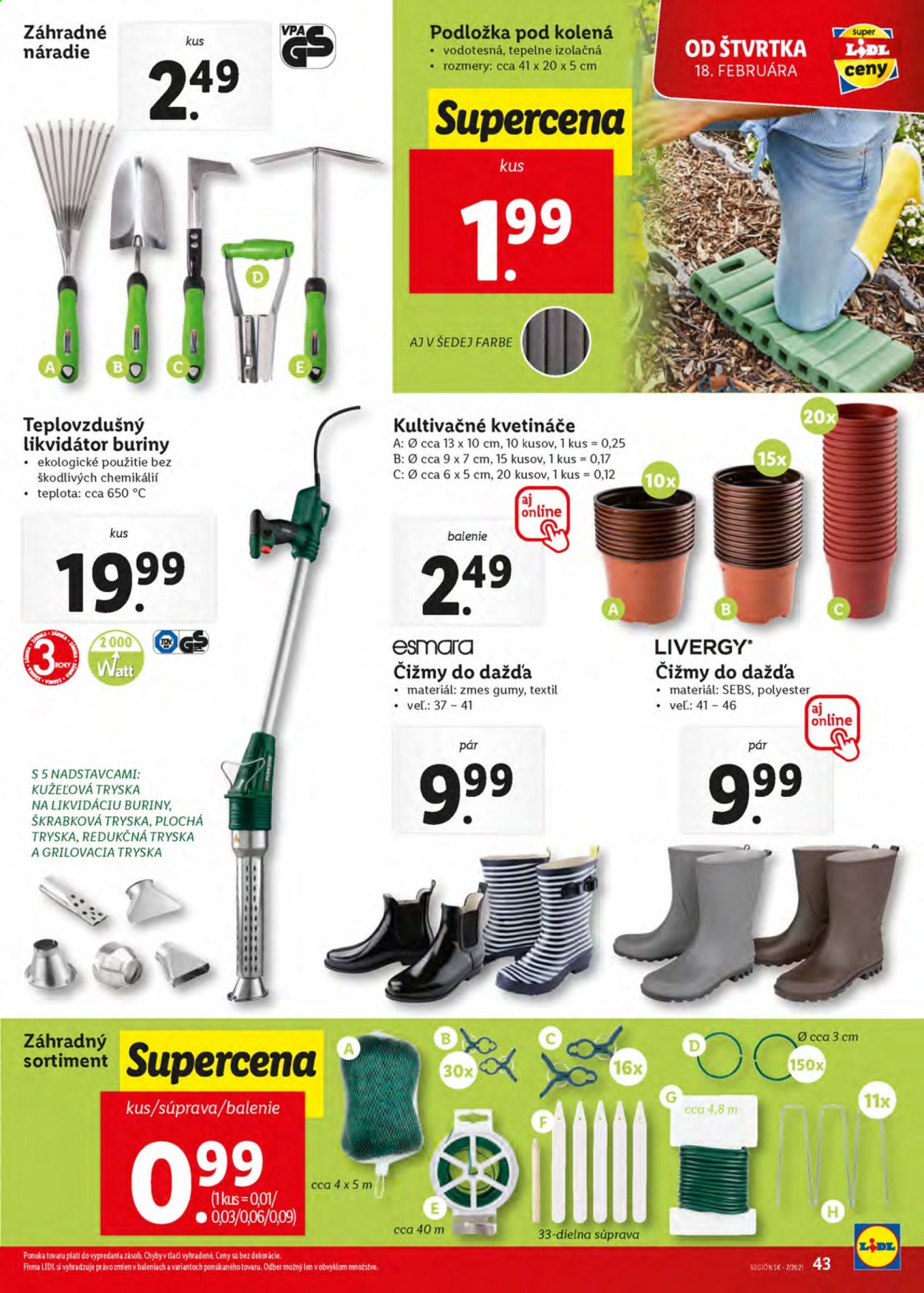 Leták Lidl - 15.2.2021 - 21.2.2021. Strana 42