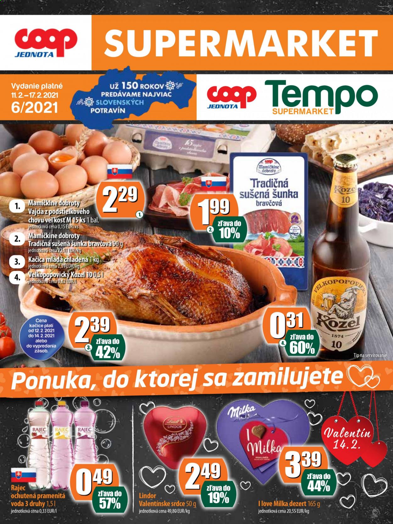 Leták COOP Jednota - 11.2.2021 - 17.2.2021. Strana 1