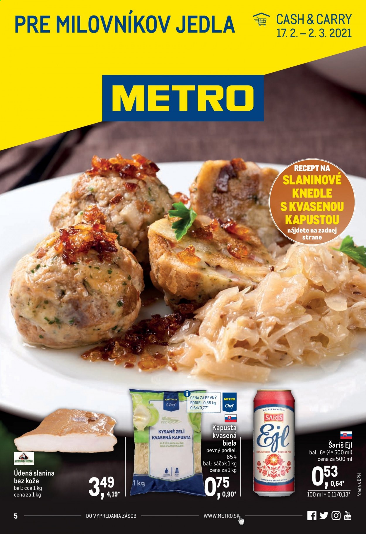 Leták Metro - 17.2.2021 - 2.3.2021. Strana 1