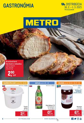 Leták Metro - 16.2.2021 - 1.3.2021.