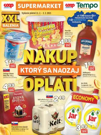 Leták COOP Jednota - 11.2.2021 - 3.3.2021.