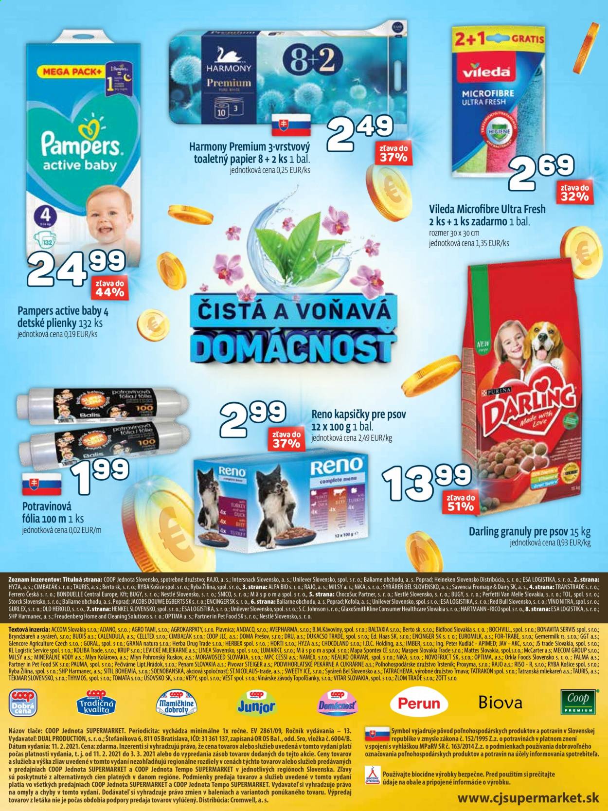 Leták COOP Jednota - 11.2.2021 - 3.3.2021. Strana 8