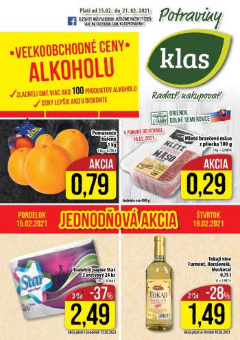 Leták Klas - 15.2.2021 - 21.2.2021.