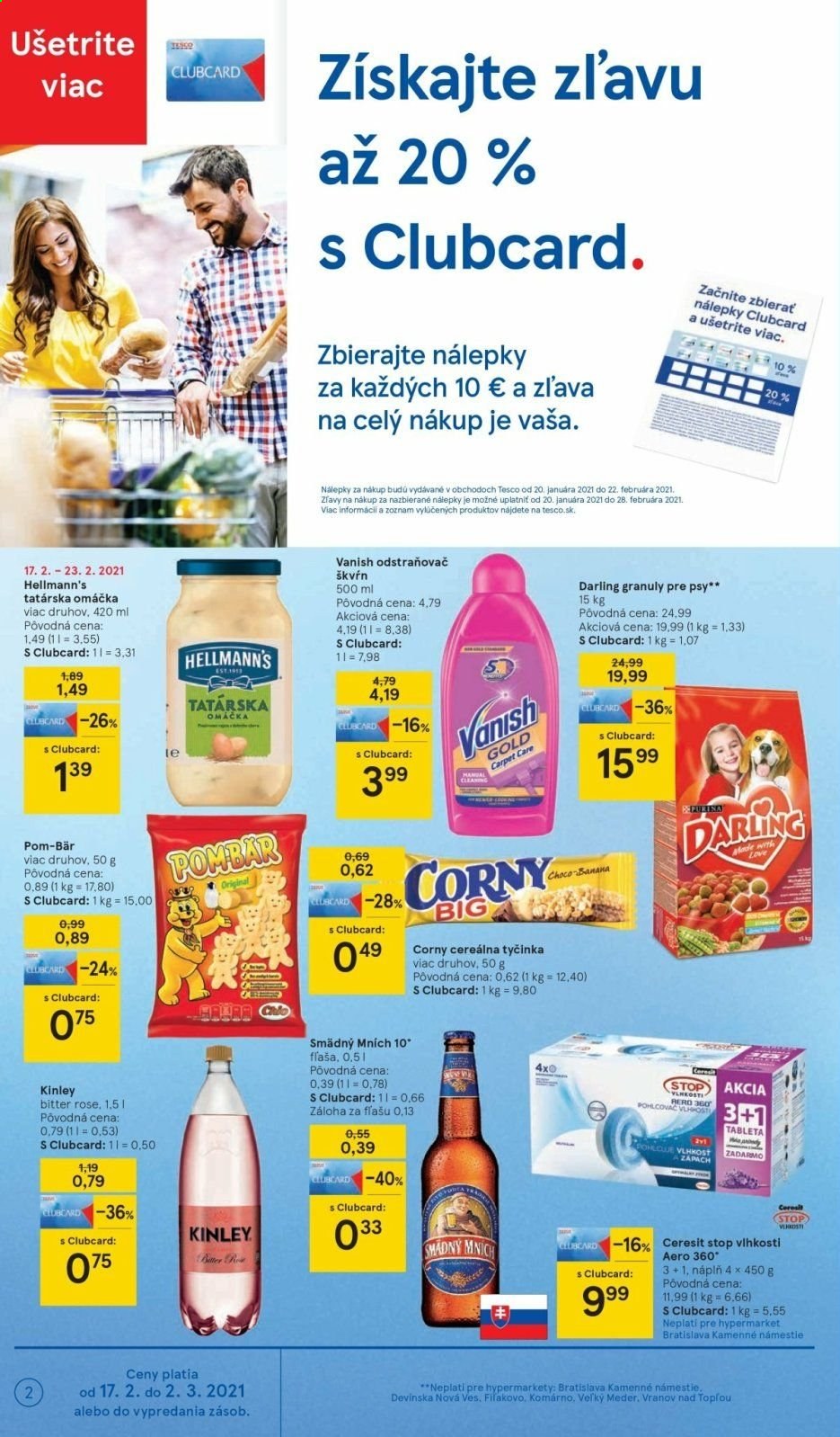 Leták TESCO - 17.2.2021 - 23.2.2021. Strana 2