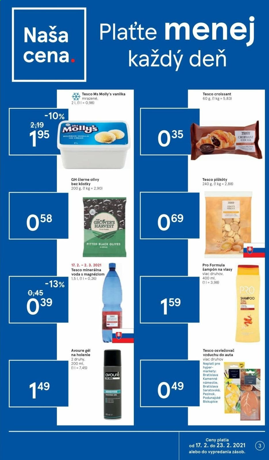Leták TESCO - 17.2.2021 - 23.2.2021. Strana 3