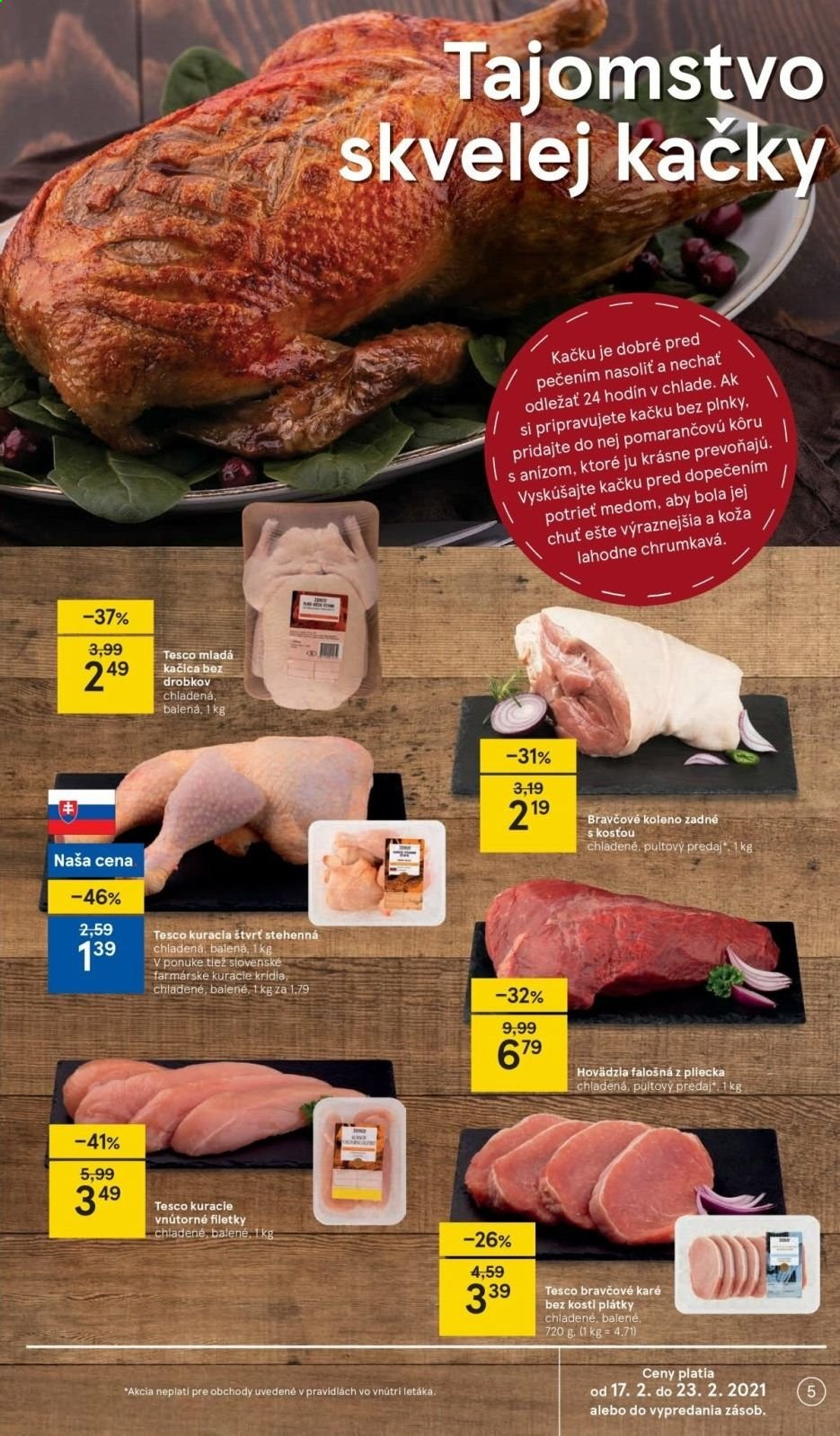 Leták TESCO - 17.2.2021 - 23.2.2021. Strana 5