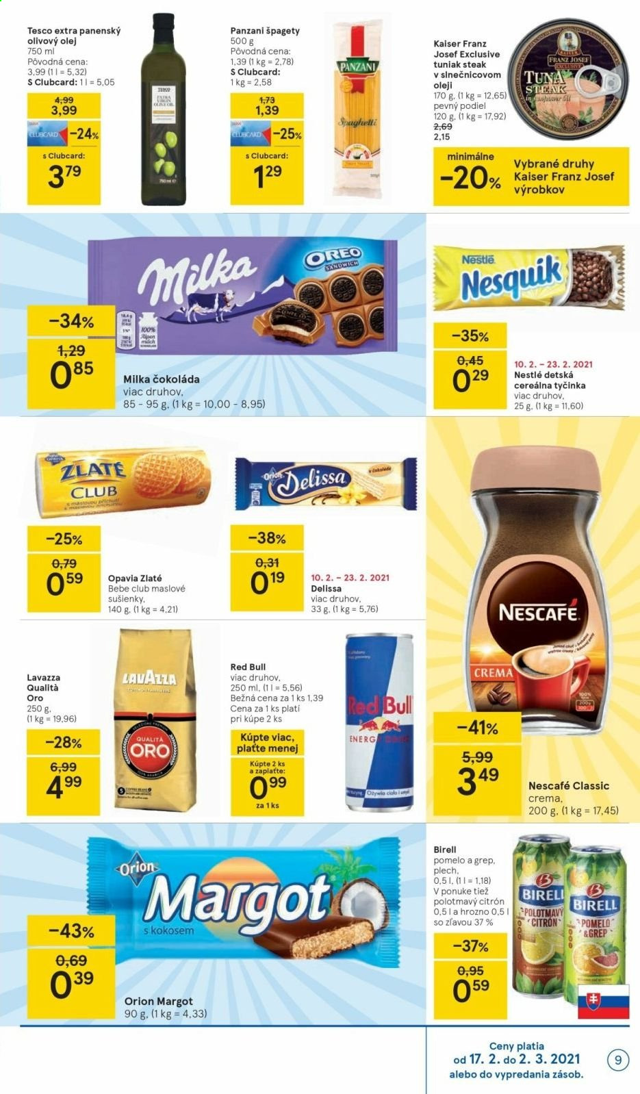 Leták TESCO - 17.2.2021 - 23.2.2021. Strana 9