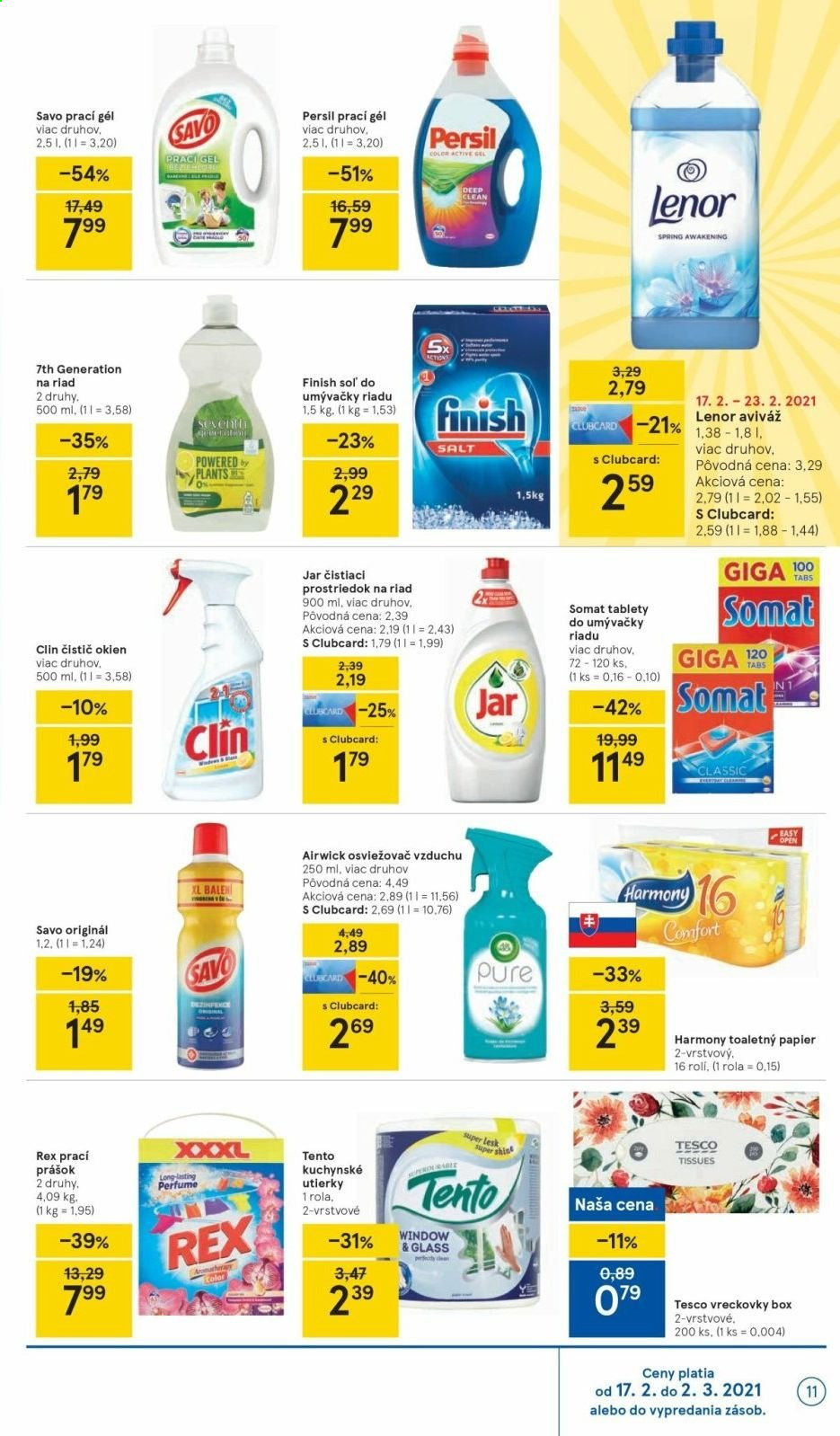 Leták TESCO - 17.2.2021 - 23.2.2021. Strana 11