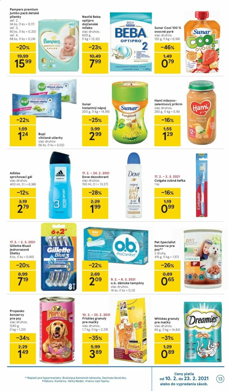 Leták TESCO - 17.2.2021 - 23.2.2021. Strana 13