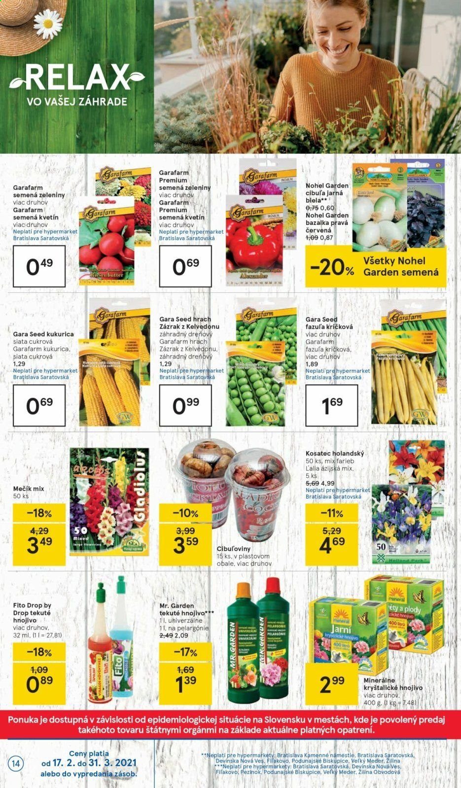 Leták TESCO - 17.2.2021 - 23.2.2021. Strana 14