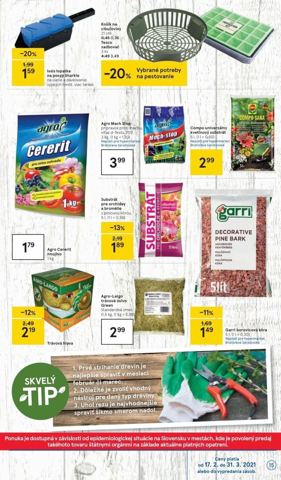 Leták TESCO - 17.2.2021 - 23.2.2021. Strana 15