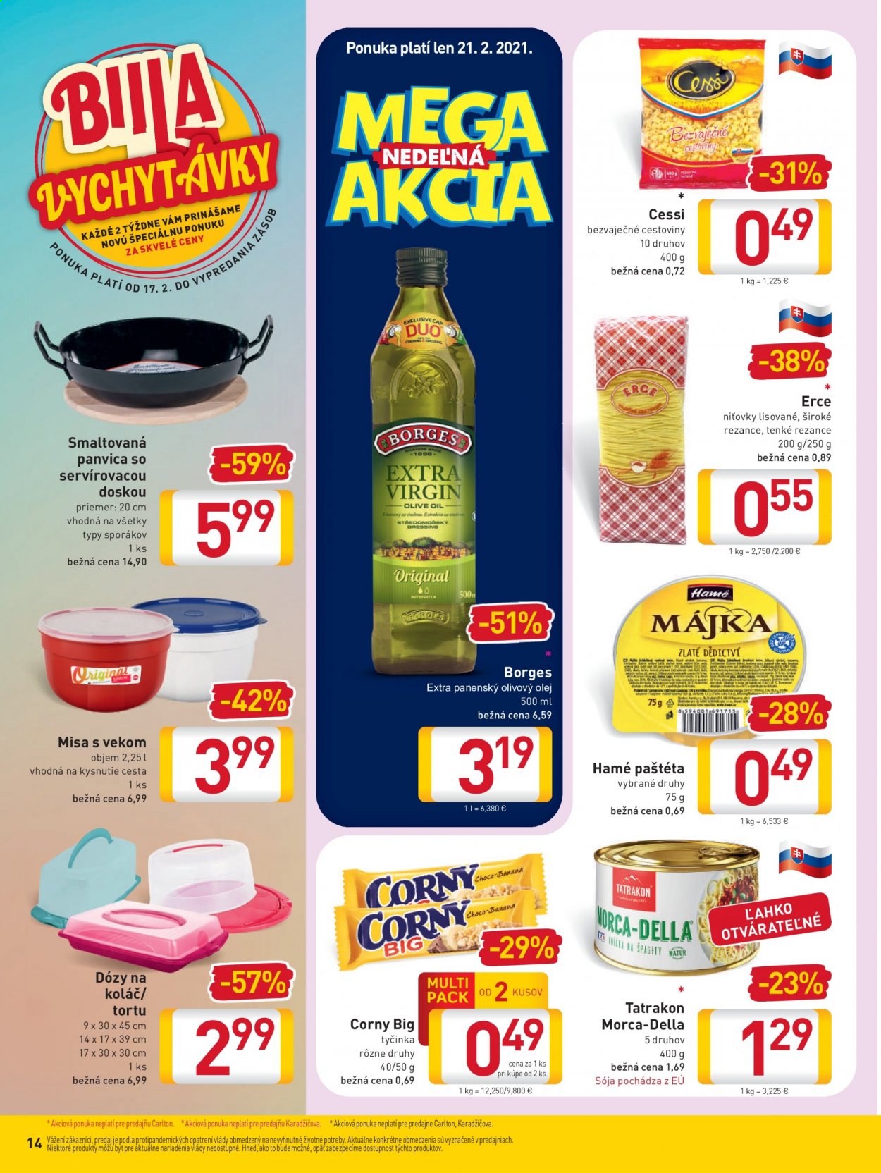 Leták Billa - 17.2.2021 - 23.2.2021. Strana 14