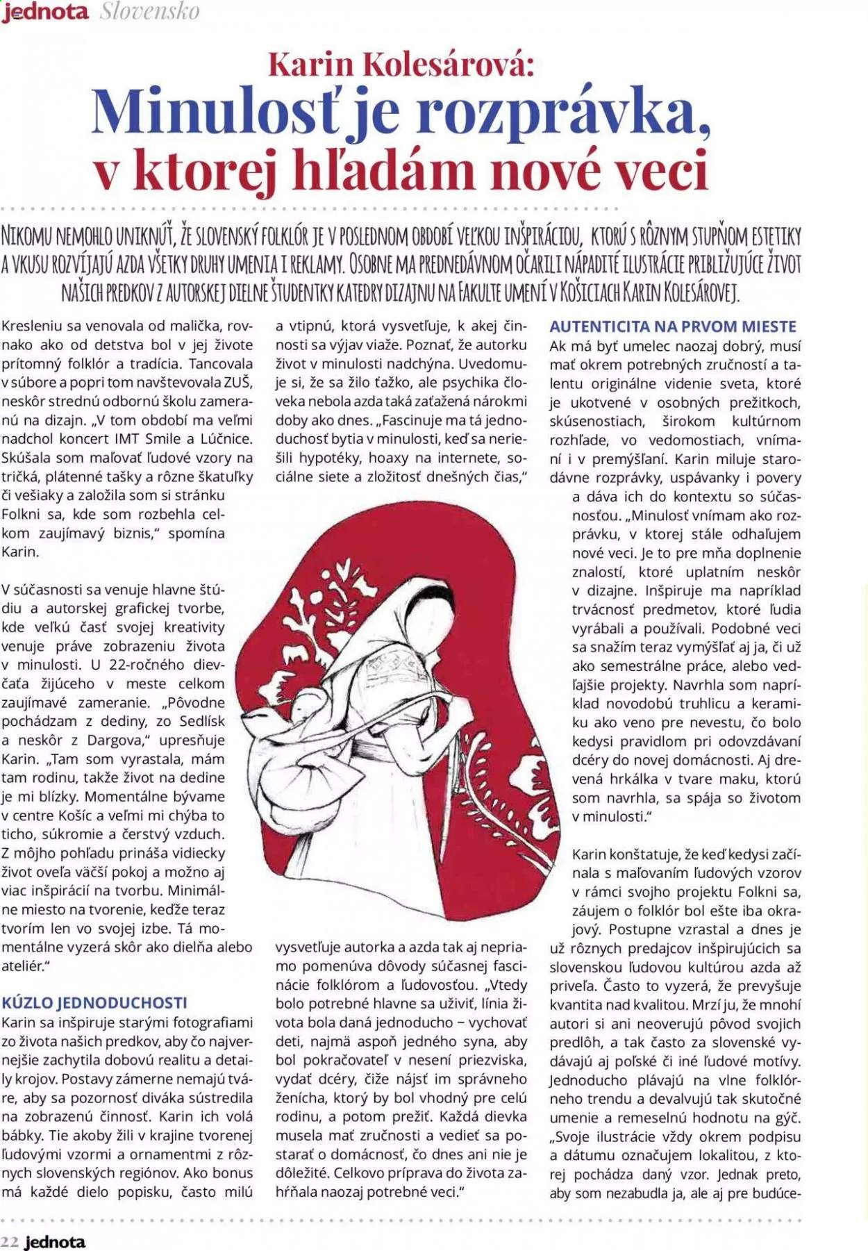 Leták COOP Jednota. Strana 22