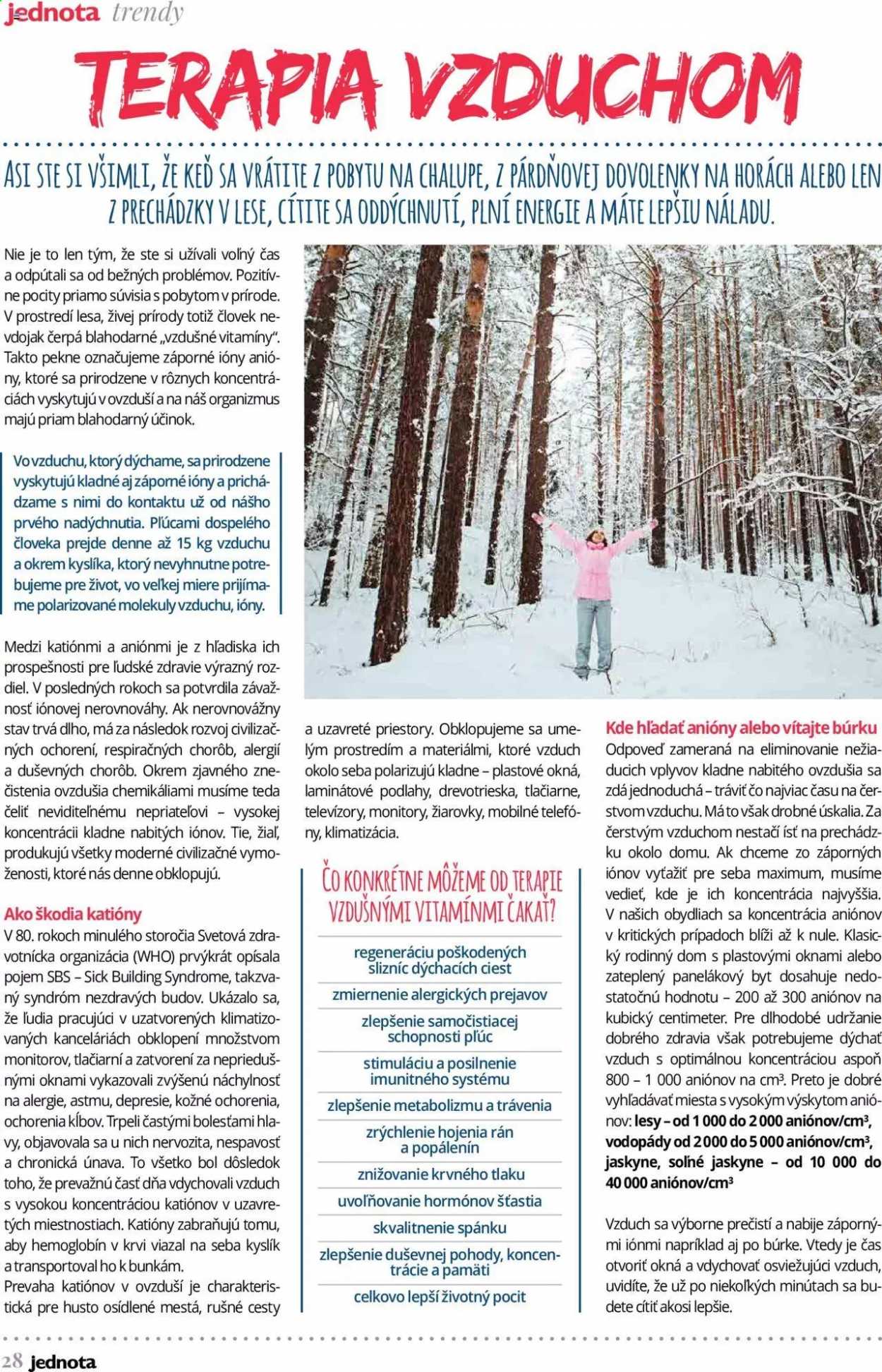 Leták COOP Jednota. Strana 28