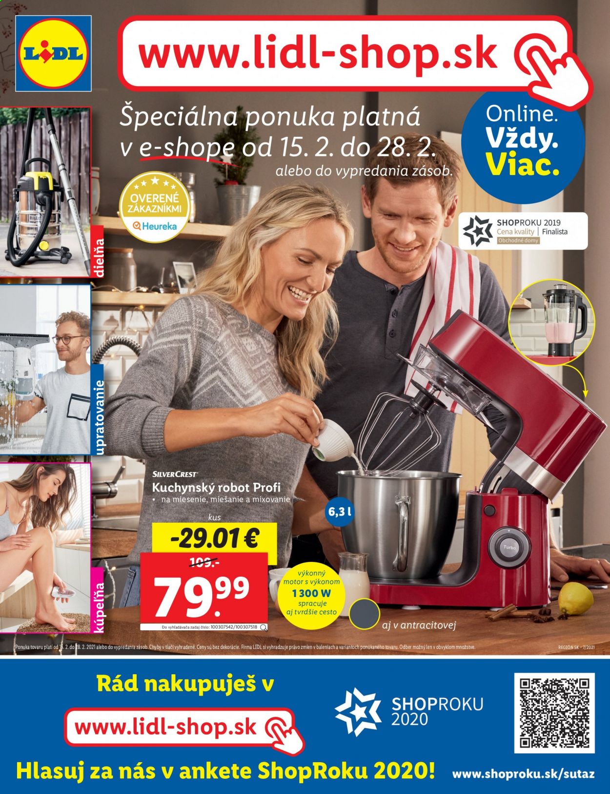 Leták Lidl - 15.2.2021 - 28.2.2021. Strana 1