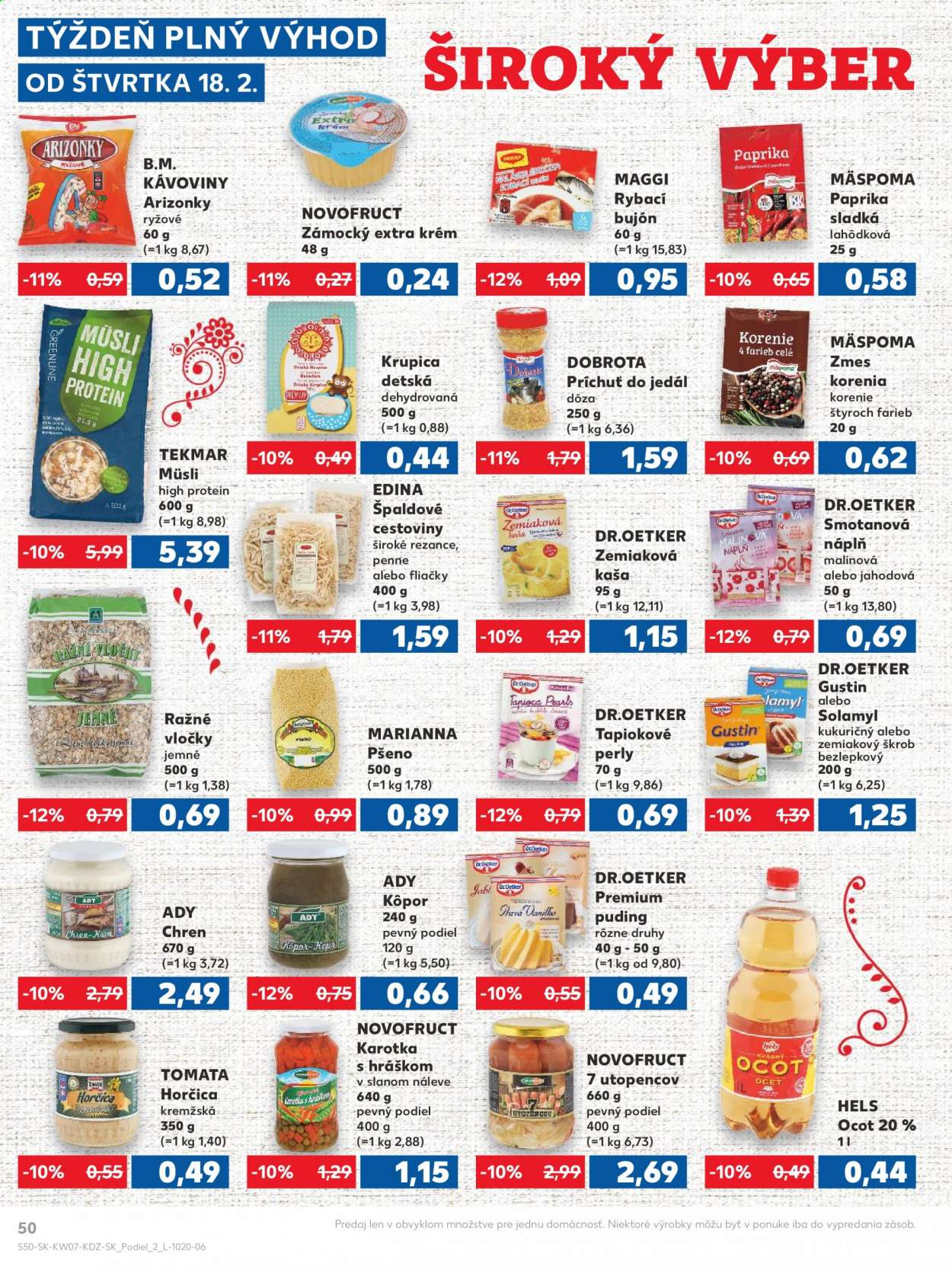 Leták Kaufland - 18.2.2021 - 24.2.2021. Strana 50
