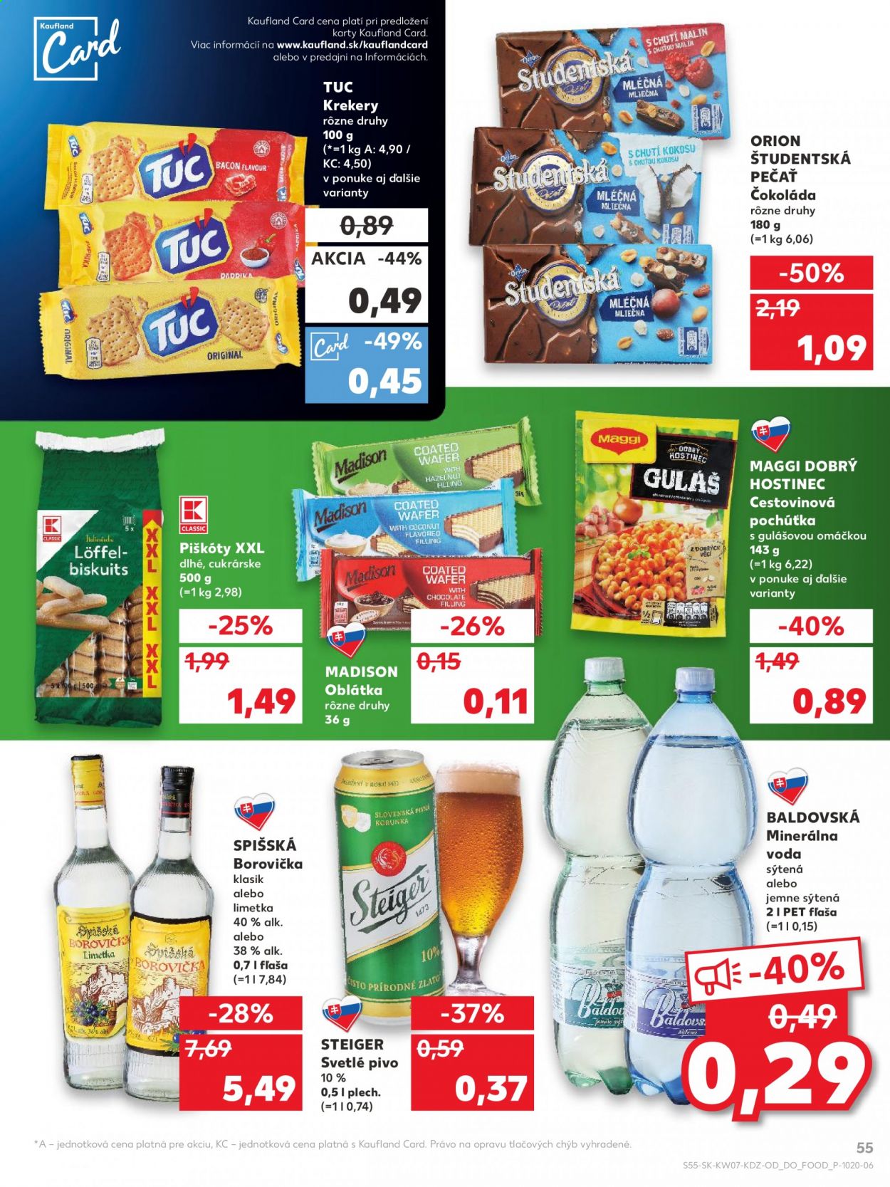Leták Kaufland - 18.2.2021 - 24.2.2021. Strana 55
