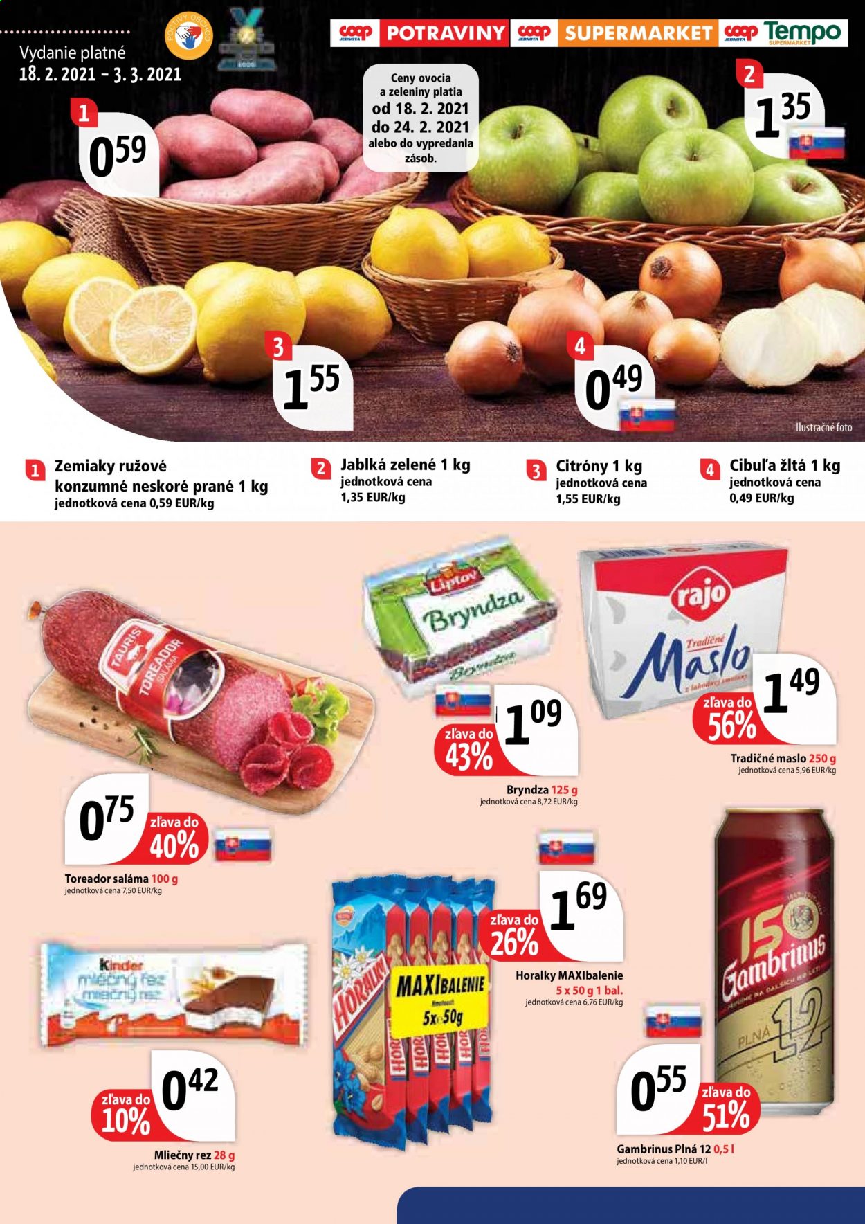 Leták COOP Jednota - 18.2.2021 - 3.3.2021. Strana 12