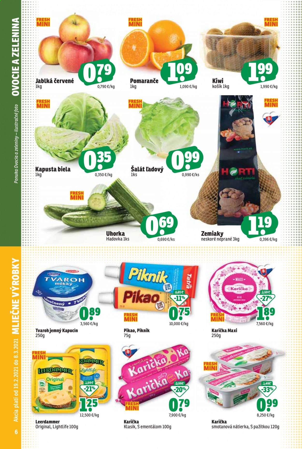 Leták FRESH - 19.2.2021 - 8.3.2021. Strana 6
