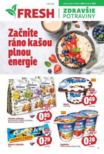 Leták FRESH - 19.2.2021 - 8.3.2021.