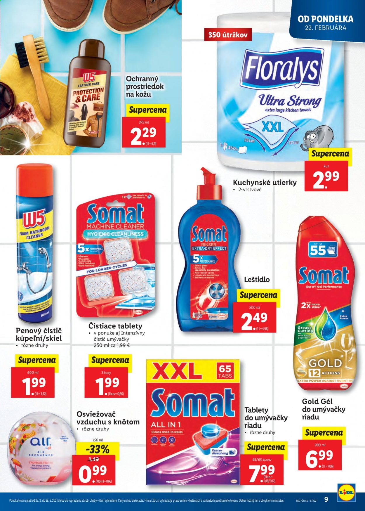 Leták Lidl - 22.2.2021 - 28.2.2021. Strana 9