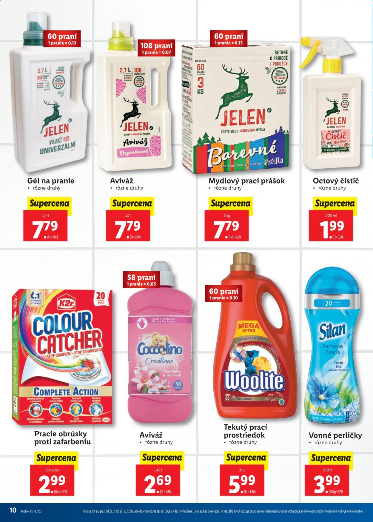 Leták Lidl - 22.2.2021 - 28.2.2021. Strana 10