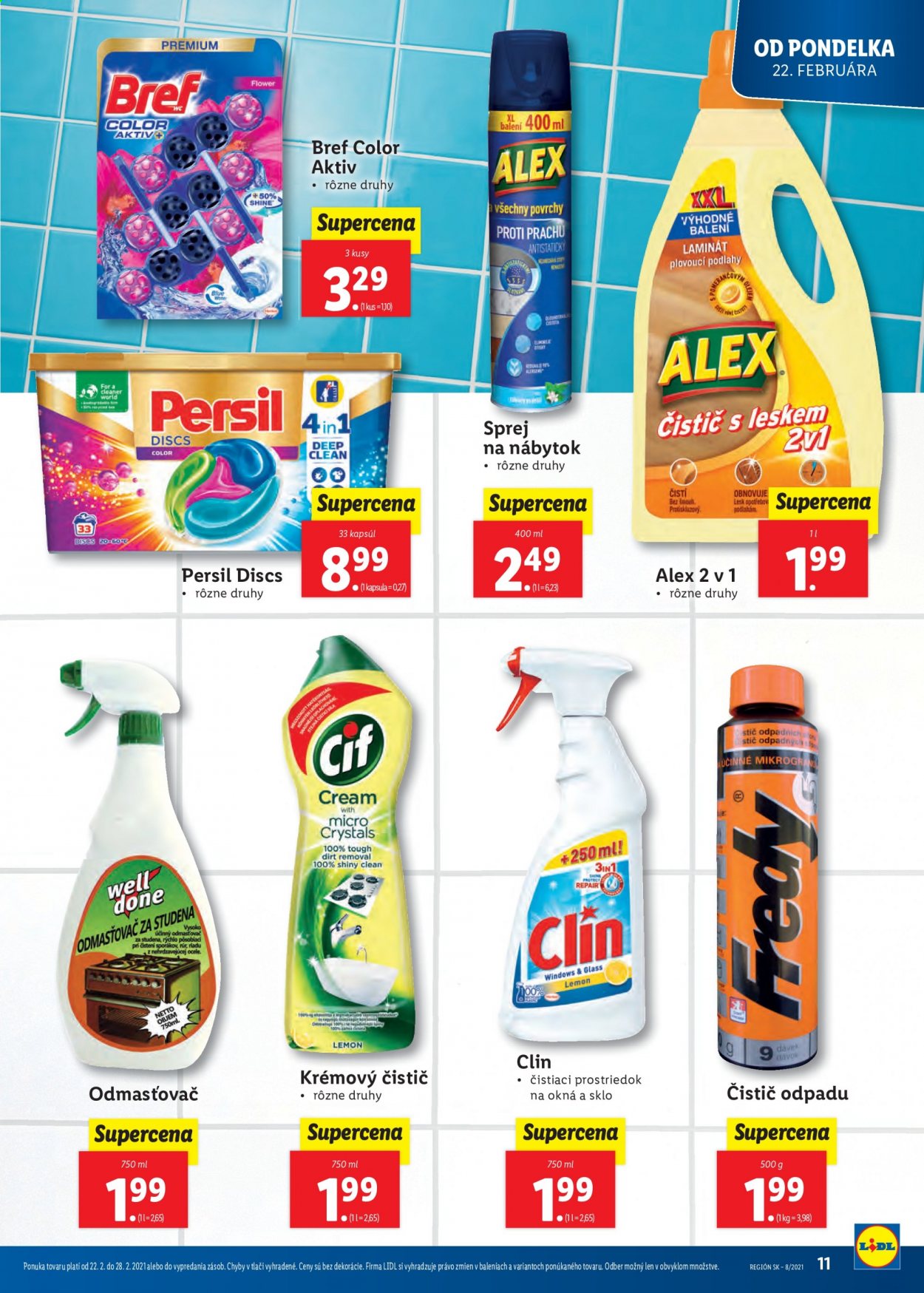 Leták Lidl - 22.2.2021 - 28.2.2021. Strana 11