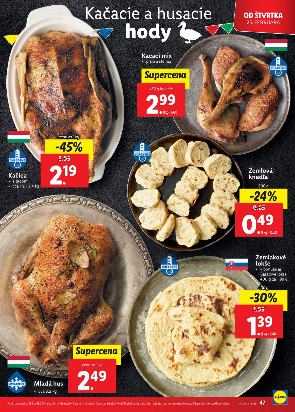 Leták Lidl - 22.2.2021 - 28.2.2021. Strana 47