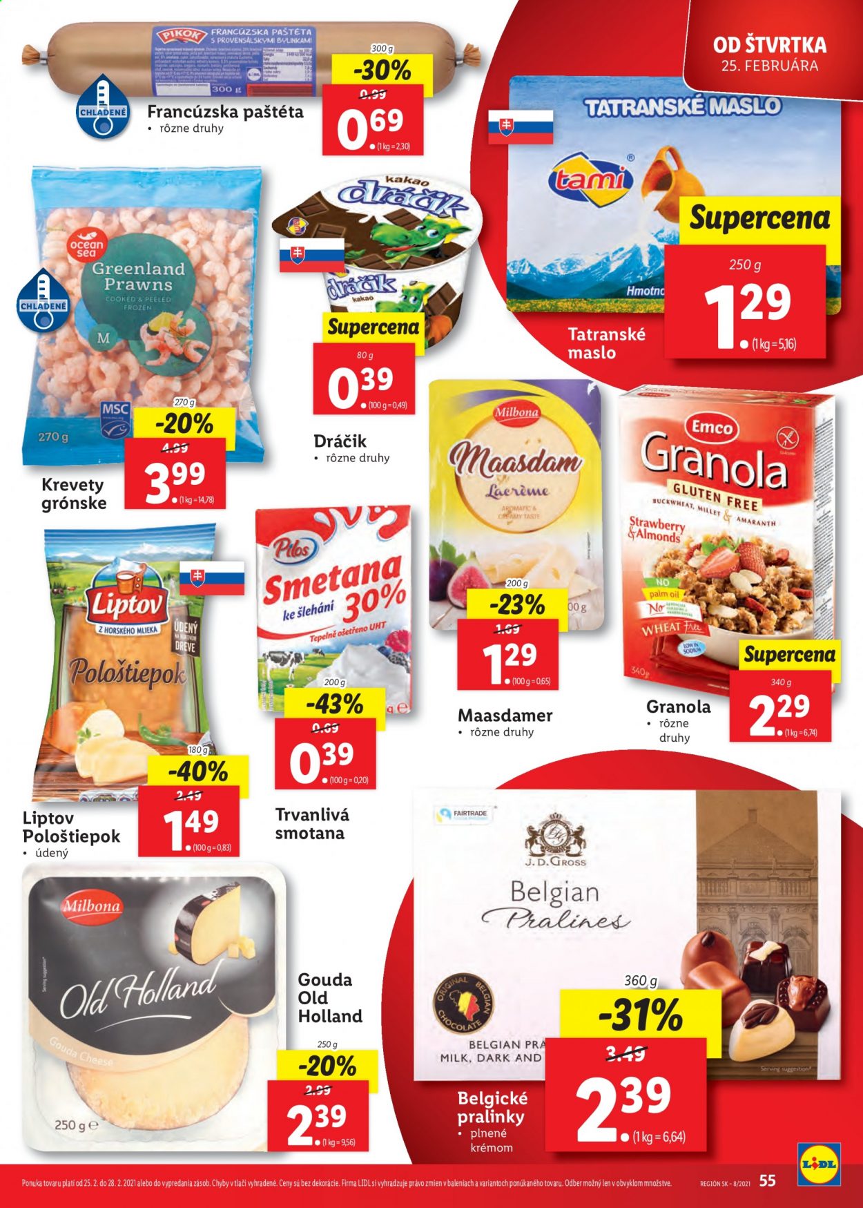 Leták Lidl - 22.2.2021 - 28.2.2021. Strana 55