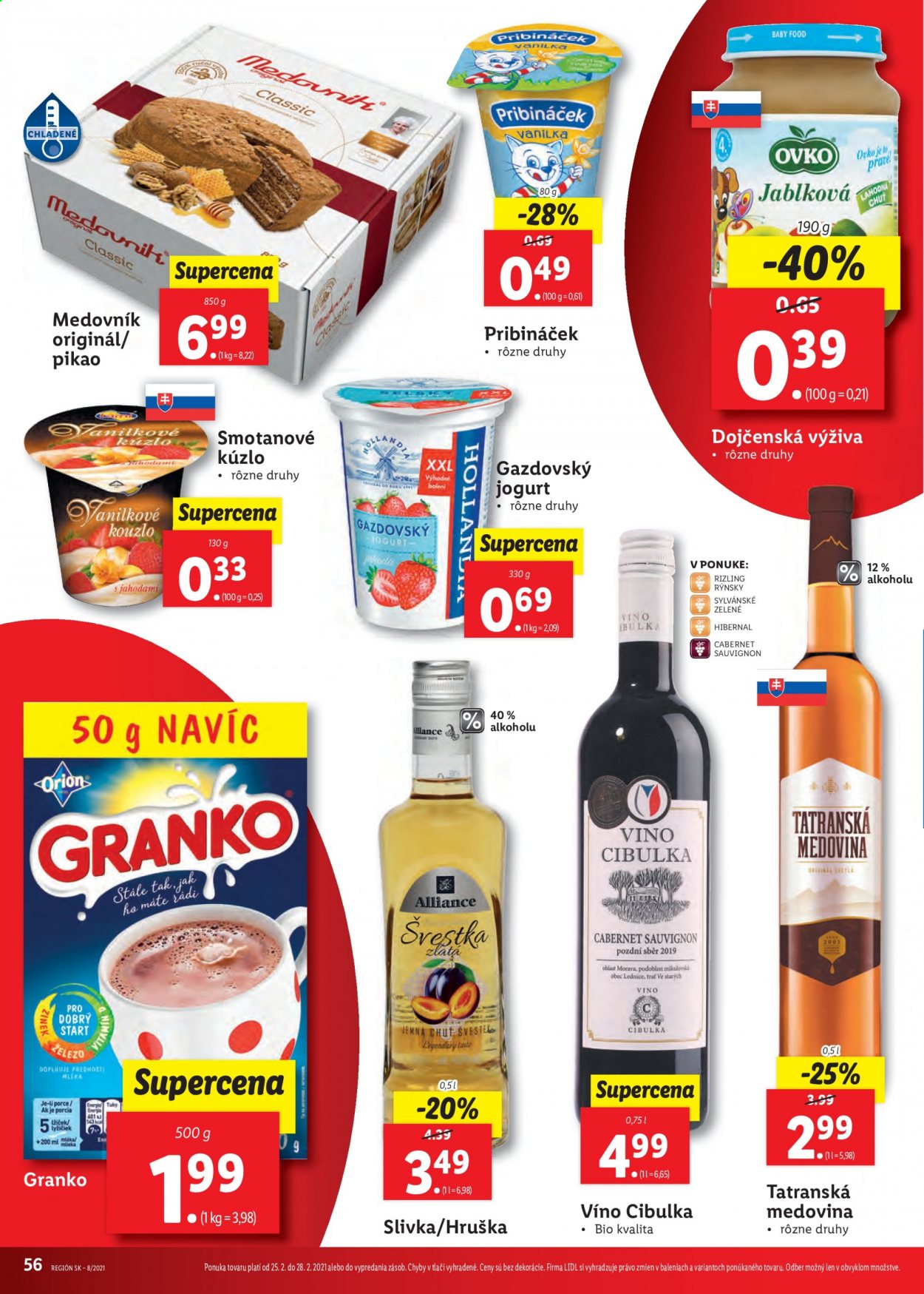 Leták Lidl - 22.2.2021 - 28.2.2021. Strana 56