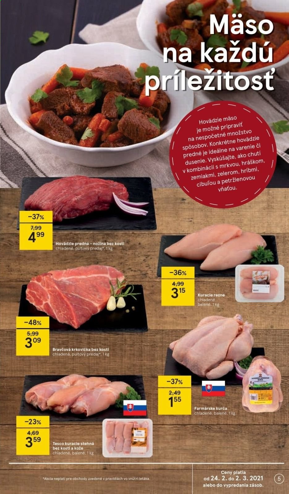 Leták TESCO - 24.2.2021 - 2.3.2021. Strana 5