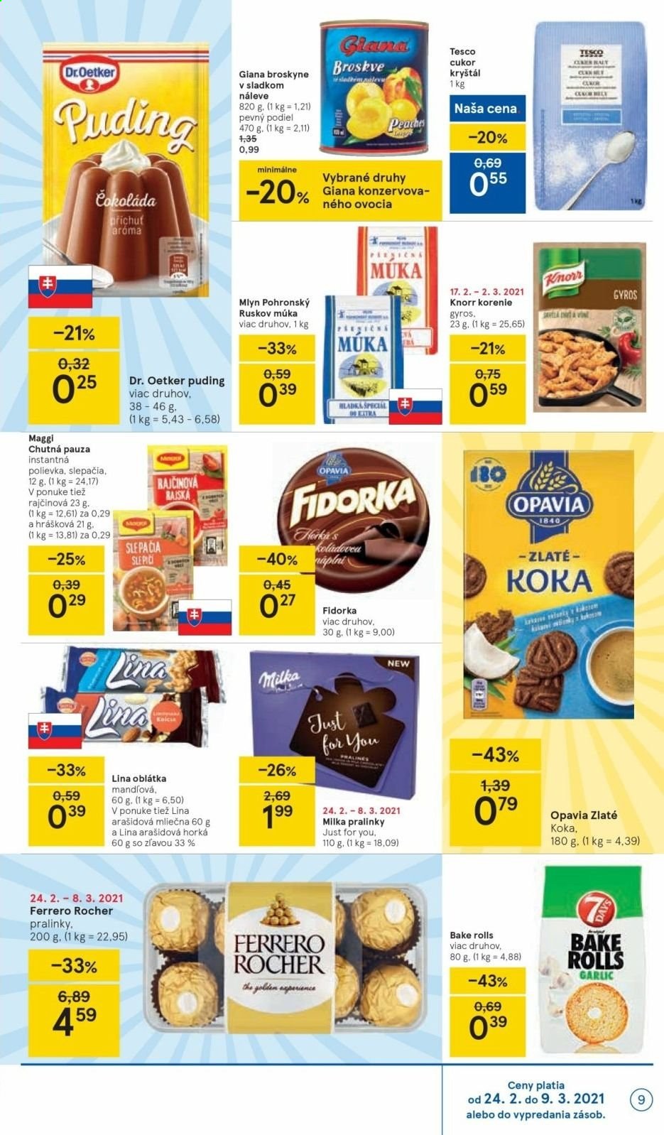 Leták TESCO - 24.2.2021 - 2.3.2021. Strana 9