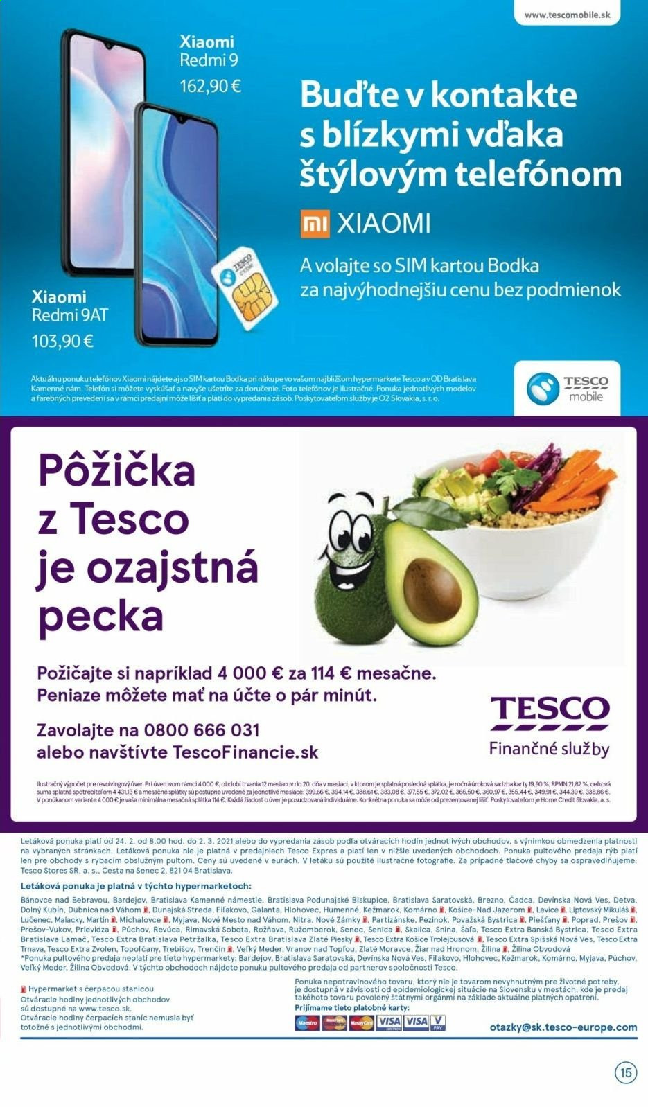 Leták TESCO - 24.2.2021 - 2.3.2021. Strana 15