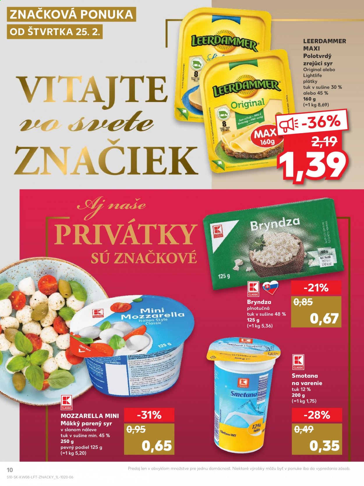 Leták Kaufland - 25.2.2021 - 3.3.2021. Strana 10