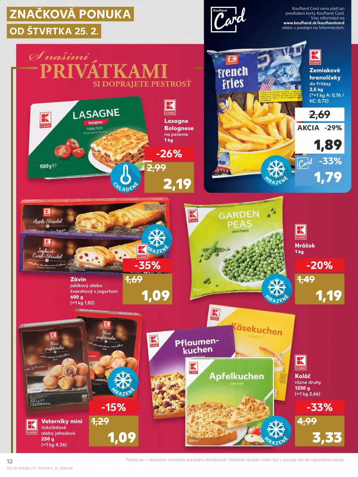 Leták Kaufland - 25.2.2021 - 3.3.2021. Strana 12