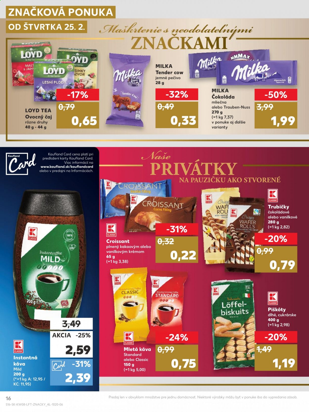 Leták Kaufland - 25.2.2021 - 3.3.2021. Strana 16