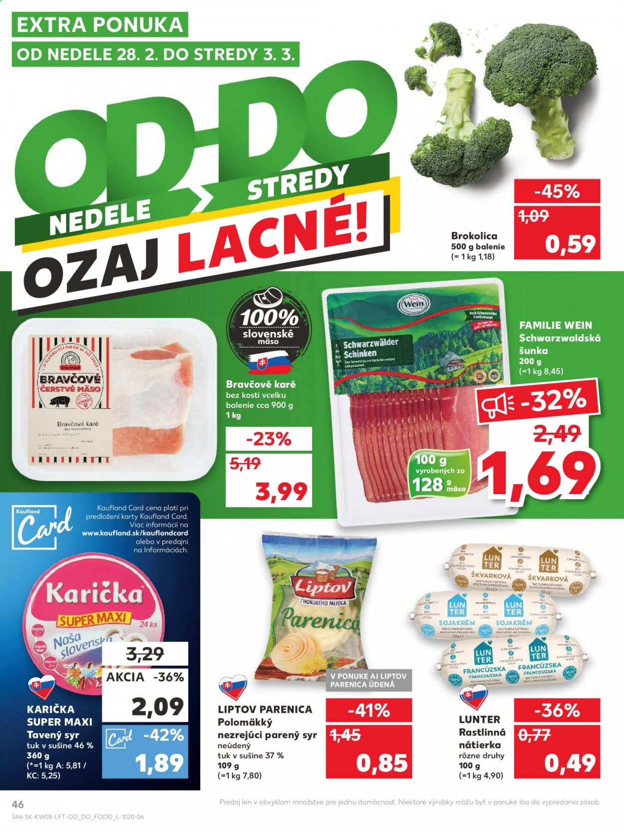 Leták Kaufland - 25.2.2021 - 3.3.2021. Strana 46